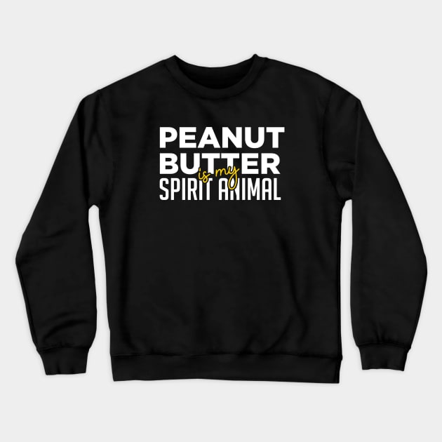 Peanut butter Crewneck Sweatshirt by Printnation